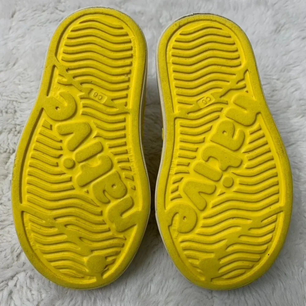 Native Kids Jefferson Yellow Slip On Shoes Size 6